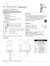 Symmons SLS-6710-0.5 Guía de instalación