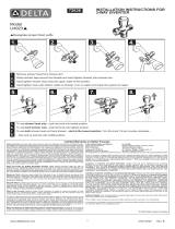 Delta Faucet U4923-PK Guía de instalación
