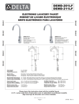 Delta Faucet DEMD-211LF-NS Guía de instalación