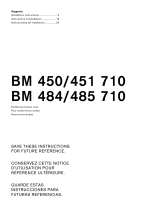 Gaggenau BM 484 710 El manual del propietario