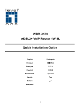 LevelOne WBR-3470B Guía de instalación