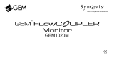GEM FlowCOUPLER GEM1020M Manual de usuario
