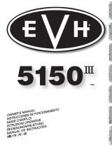 Evh 5150 III 50 Watt Head El manual del propietario