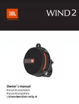 JBL Wind 2 Manual de usuario