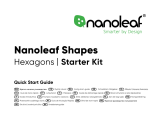Nanoleaf Shapes Hexagon Starter Kits (NL42-6002HX-15PK) Manual de usuario