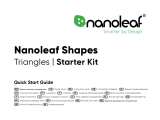 Nanoleaf Shapes Triangles Starter Kits (NL47-6002TW-15PK) Manual de usuario
