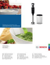 Bosch MSM67160 Manual de usuario