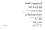 Honor MagicWatch 2 Agate Black (HBE-B19) Manual de usuario