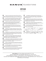 Sanus SFV49 Black Manual de usuario