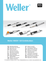 Weller WXP 120 Operating Instructions Manual