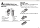 Motorola DTR720 Quick Reference Manual