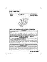 Hitachi C 18DSL Manual de usuario