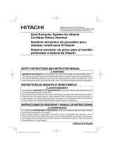 Hitachi Dust extractor system Manual de usuario