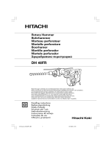 Hitachi DH 40FR Manual de usuario