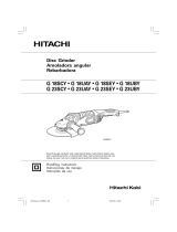 Hitachi G18SEY Manual de usuario
