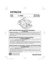 Hikoki C 7SB2 Manual de usuario