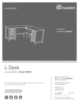 Sauder Costa L-Desk 419956 Assembly Manual