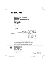Hikoki H25PV El manual del propietario