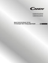 Candy MOS 20 X Manual de usuario