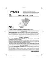 Hitachi CM 75EAP Manual de usuario