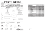 Hunter Fan 20808 Parts Guide