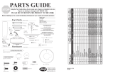 Hunter Fan 20763 Parts Guide