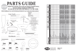 Hunter Fan 20413 Parts Guide