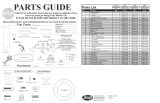 Hunter Fan 21899 Parts Manual