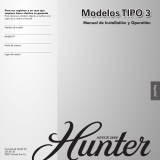 Hunter Fan 21585 El manual del propietario
