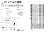 Hunter Fan 21300 Parts Guide