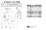 Hunter Fan 21184 Parts Guide