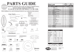 Hunter Fan 23974 Parts Guide