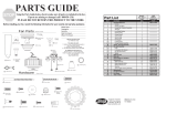 Hunter Fan 23807 Parts Guide