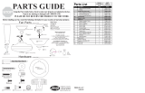 Hunter Fan 23457 Parts Guide