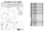 Hunter Fan 25479 Parts Guide