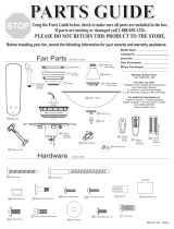 Hunter Fan 28864 Parts Guide