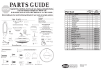 Hunter Fan 28486 Parts Guide