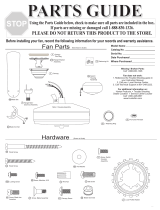 Hunter Fan 28160 Parts Guide