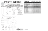 Hunter Fan 28096 Parts Guide