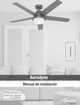 Hunter Fan Aerodyne El manual del propietario