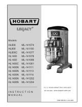 Hobart HL800C Manual de usuario