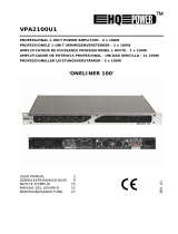 HQ Power Oneliner 100 VPA2100U1 Manual de usuario