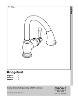 GROHE BRIDGEFORD 33 870 Manual de usuario