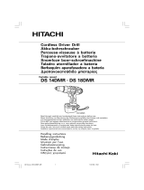 Hitachi ds 14dmr Manual de usuario