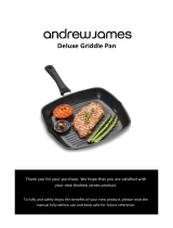 Andrew James Deluxe Griddle Pan Manual de usuario