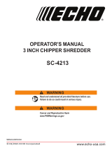 Echo SC-4213 Manual de usuario