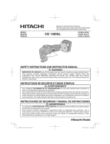 Hitachi CE 18DSL Manual de usuario