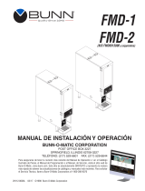 Bunn FMD-2 Stainless Guía de instalación