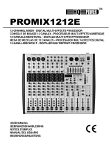 HQ Power PROMIX1212E Manual de usuario