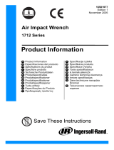 Ingersoll-Rand 1712B2 Información del Producto